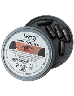 Grimas Zombie Capsules Zwart