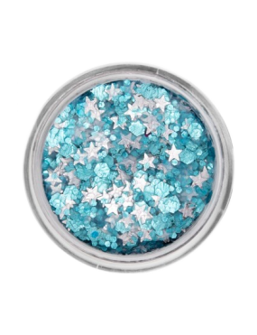 PXP Chunky Glitter Cream Heavenly Blue 10ml