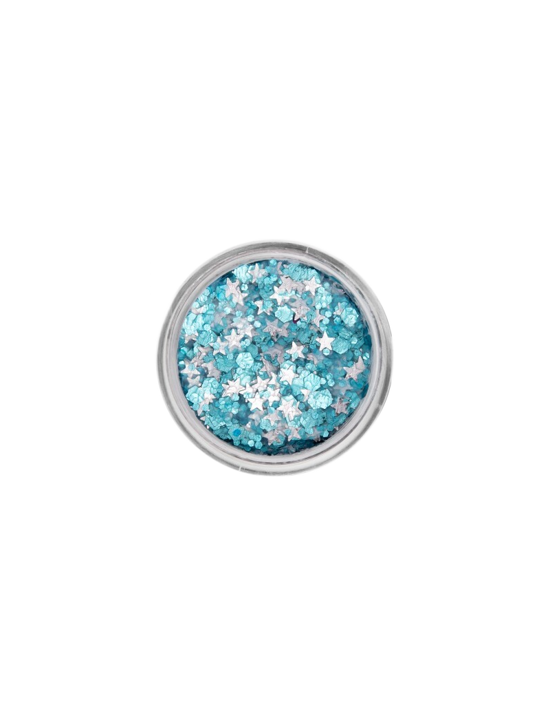 PXP Chunky Glitter Cream Heavenly Blue 10ml
