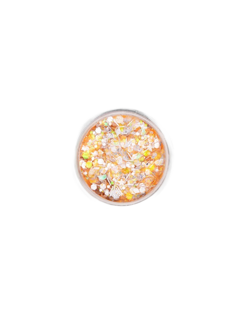 PXP Chunky Glitter Cream Orange Candy 10ml