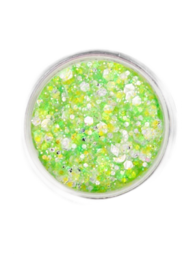 PXP Chunky Glitter Cream Neon Green Candy 10ml