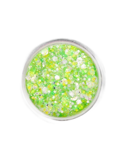 PXP Chunky Glitter Cream Neon Green Candy 10ml
