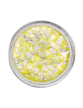PXP Chunky Glitter Cream Neon Yellow Candy 10ml