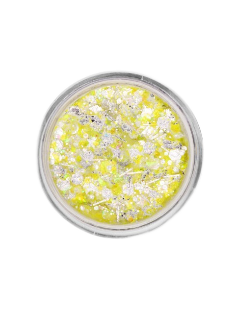 PXP Chunky Glitter Cream Neon Yellow Candy 10ml
