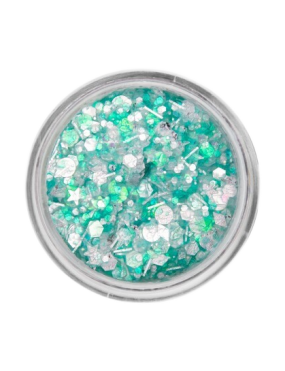 PXP Chunky Glitter Cream Sea Green Candy 10ml