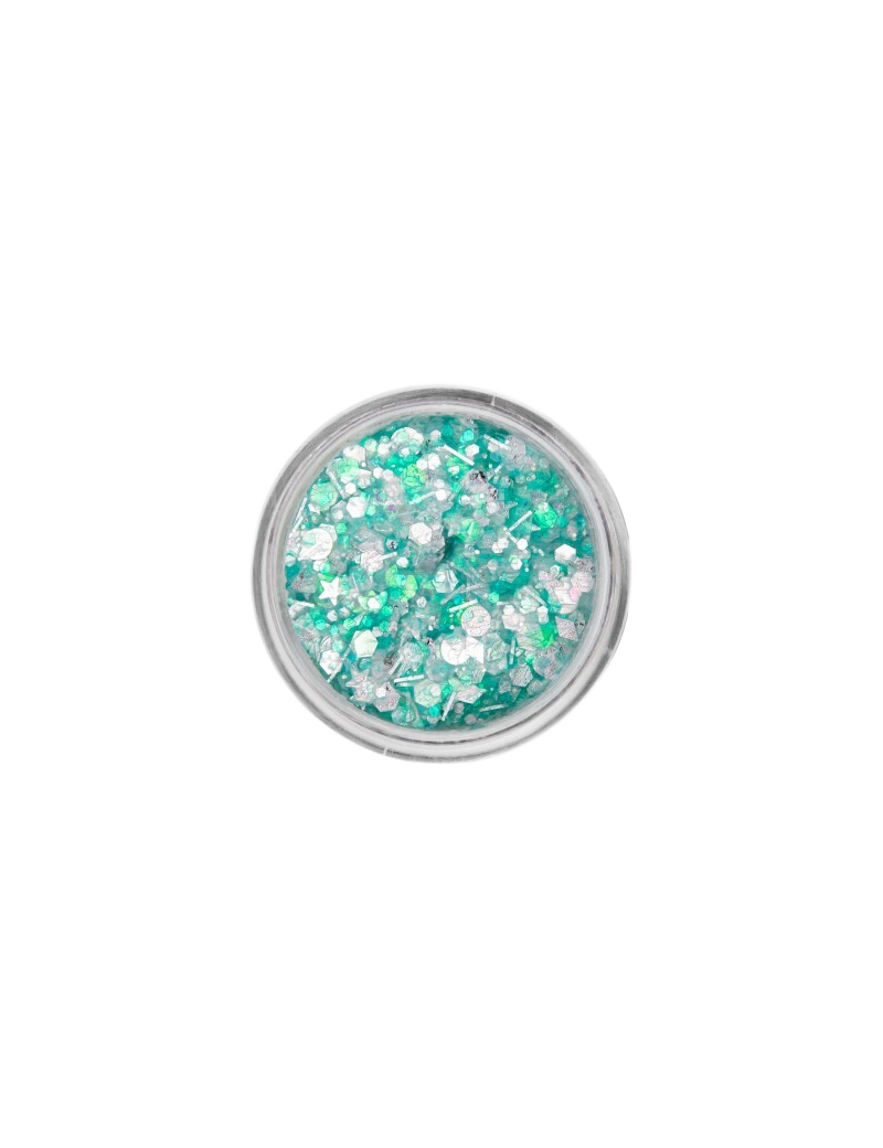 PXP Chunky Glitter Cream Sea Green Candy 10ml