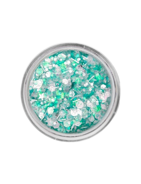 PXP Chunky Glitter Cream Sea Green Candy 10ml