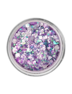 PXP Chunky Glitter Cream Purple Candy 10ml