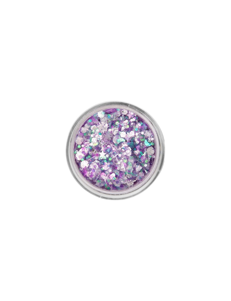 PXP Chunky Glitter Cream Purple Candy 10ml