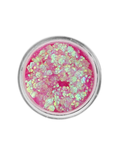 PXP Chunky Glitter Cream Flamingo Pink Chameleon 10ml
