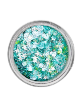 PXP Chunky Glitter Cream Turquoise Ocean 10ml