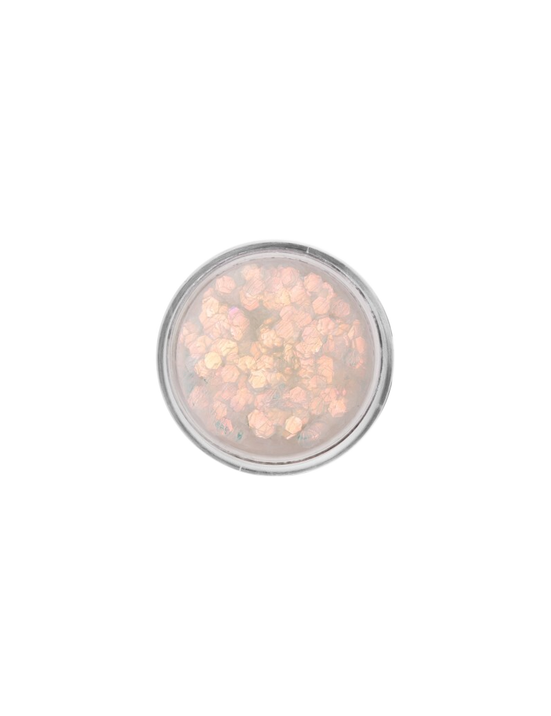 PXP Chunky Glitter Cream Transparent White 10ml