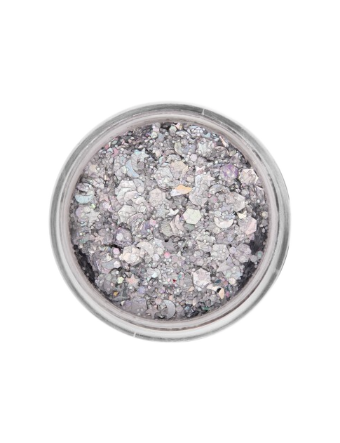 PXP Chunky Glitter Cream Lucky Silver 10ml