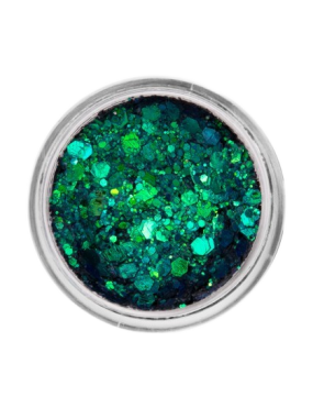 PXP Chunky Glitter Cream Mermaid Green 10ml