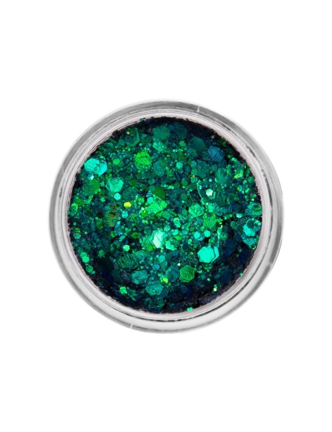 PXP Chunky Glitter Cream Mermaid Green 10ml