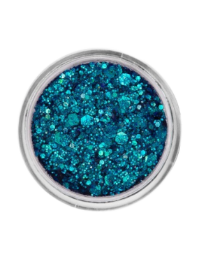 PXP Chunky Glitter Cream Peacock Blue 10ml