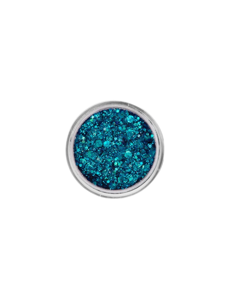 PXP Chunky Glitter Cream Peacock Blue 10ml