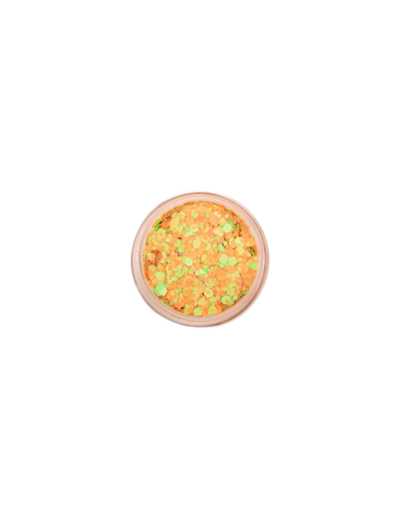 PXP Chunky Glitter Cream orange-green 10ml