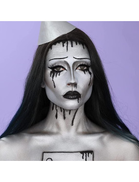 Mehron Metallic Powder - Silver with Mixing Liquid