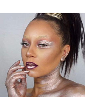 Metallic Powder Rose Gold with Mixing Liquid Mehron
