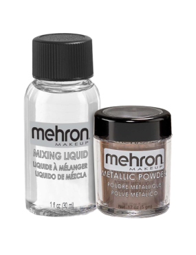 Metallic Powder Bronze with Mixing Liquid Mehron