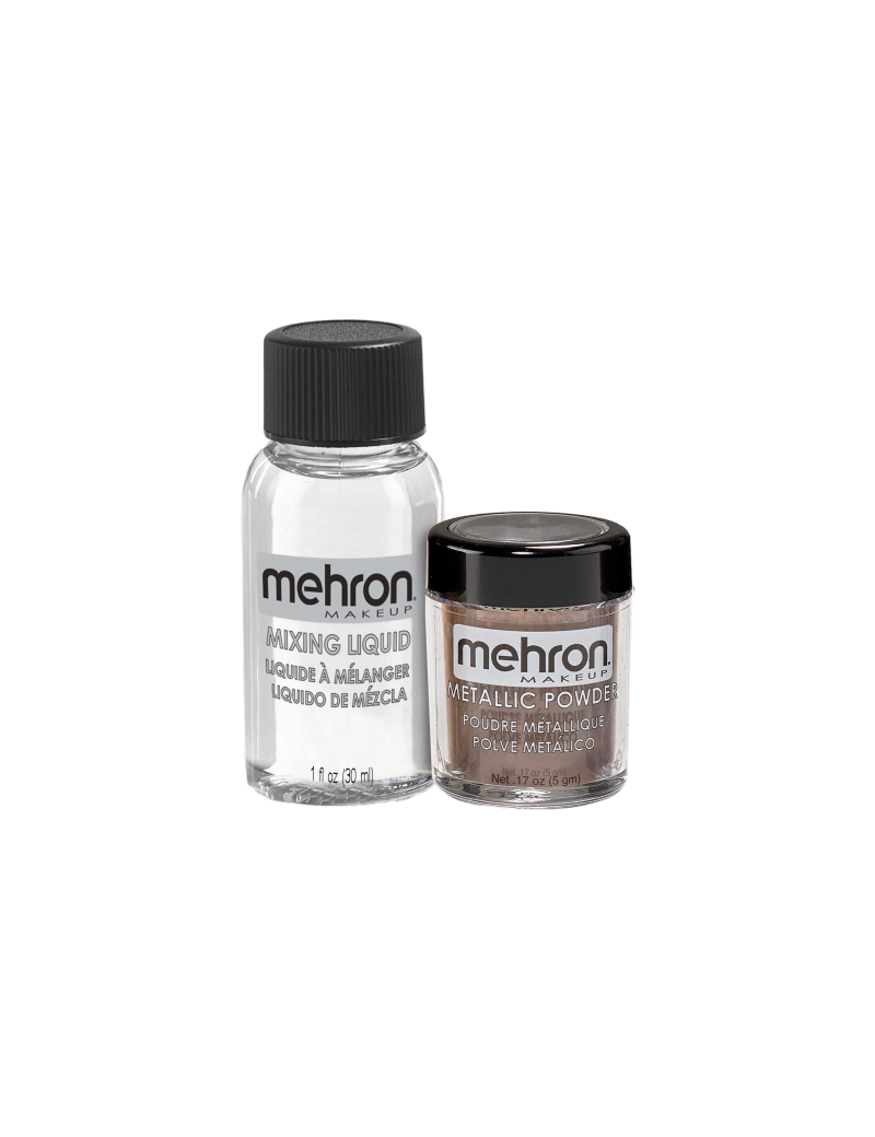 Metallic Powder Bronze with Mixing Liquid Mehron