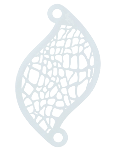 Superstar Facepaint Stencil Reptile 77006