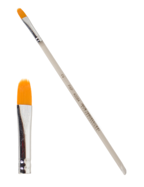 PXP penseel plat + ronde top nr. 2 mt. 6 mm breed