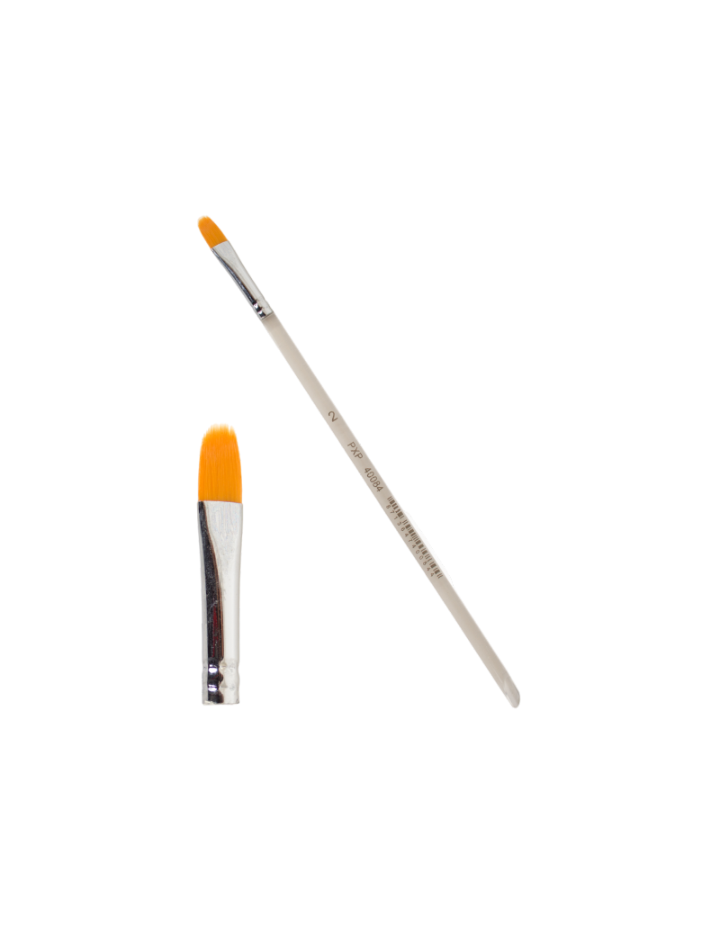 PXP penseel plat + ronde top nr. 2 mt. 6 mm breed