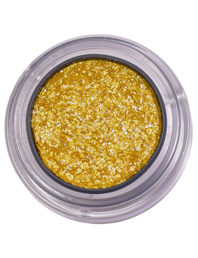 Grimas Pressed Cosmetic Glitter - Jolly Yellow