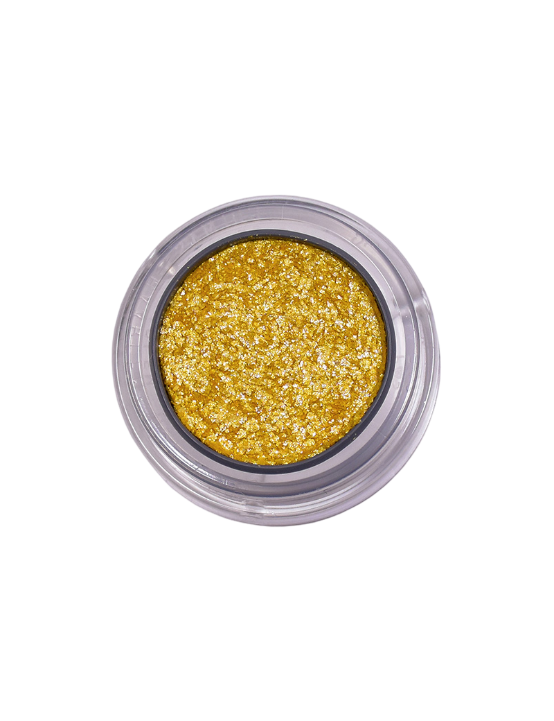 Grimas Pressed Cosmetic Glitter - Jolly Yellow