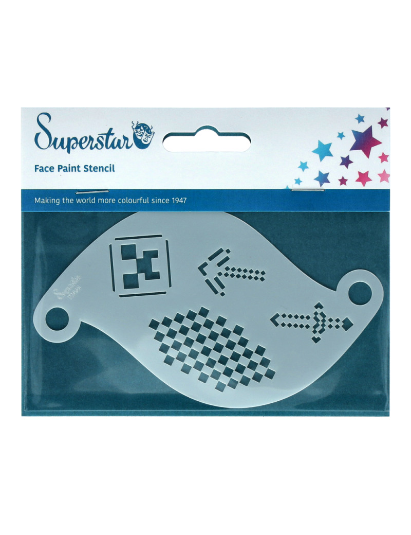 Superstar Stencil Minepix Minecraft