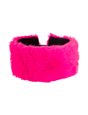 PartyXplosion Hoofdband Pluche Roze