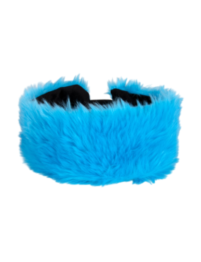 PartyXplosion Hoofdband Pluche Blauw
