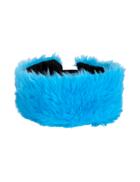 PartyXplosion Hoofdband Pluche Blauw