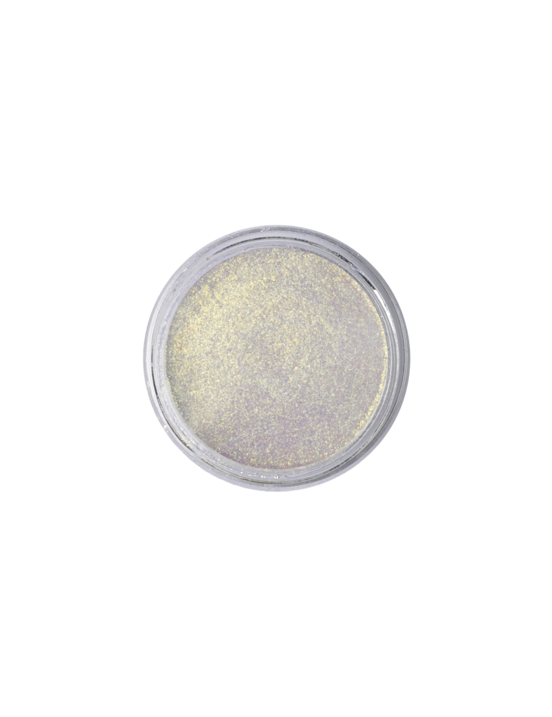 PXP pressed chrome transparent gold eyeshadow cream