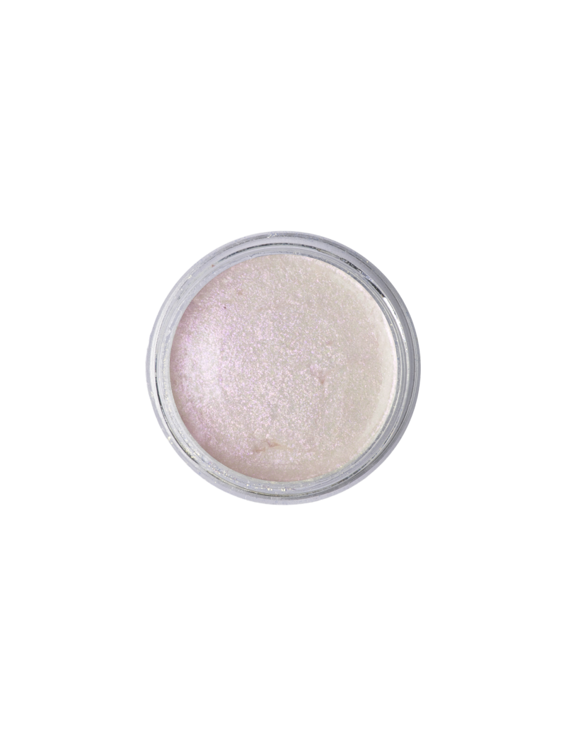 PXP pressed chrome transparent pink eyeshadow cream