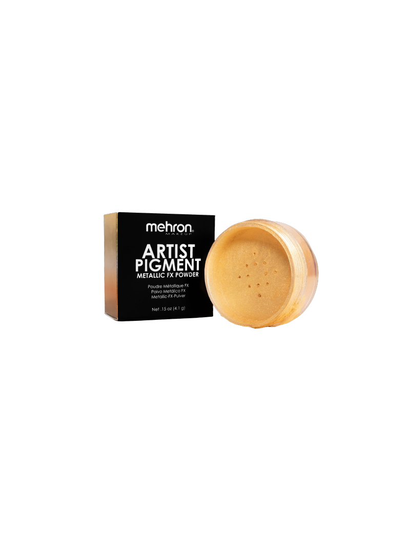 Mehron Artist Pigment - Metallic FX - White Gold