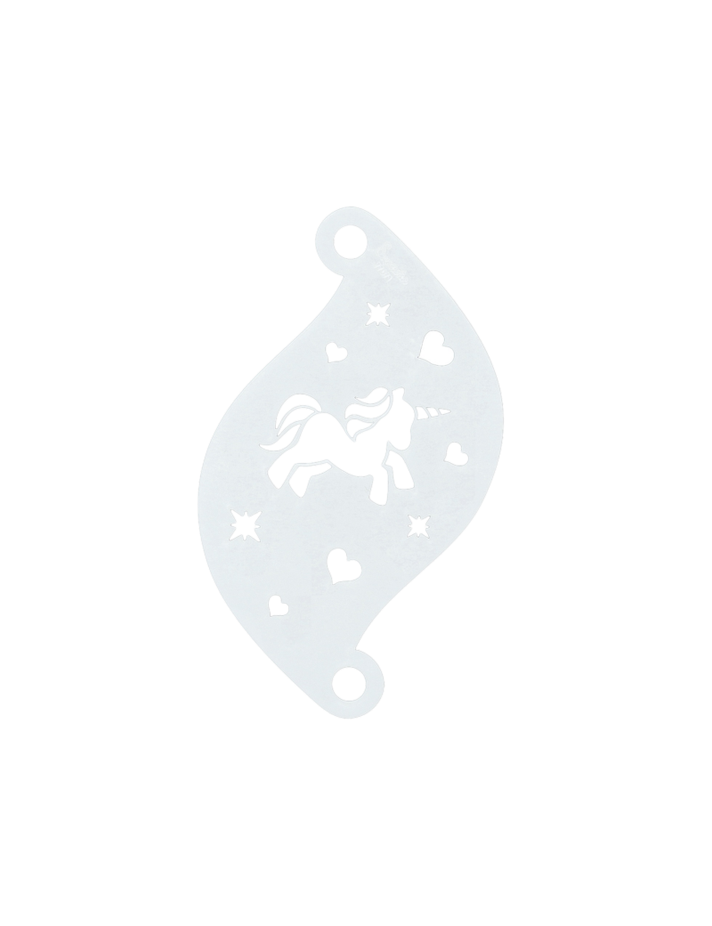 Superstar Facepaint Stencil Charming Unicorn 77071