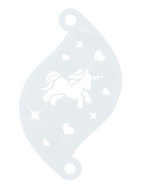 Superstar Facepaint Stencil Charming Unicorn 77071