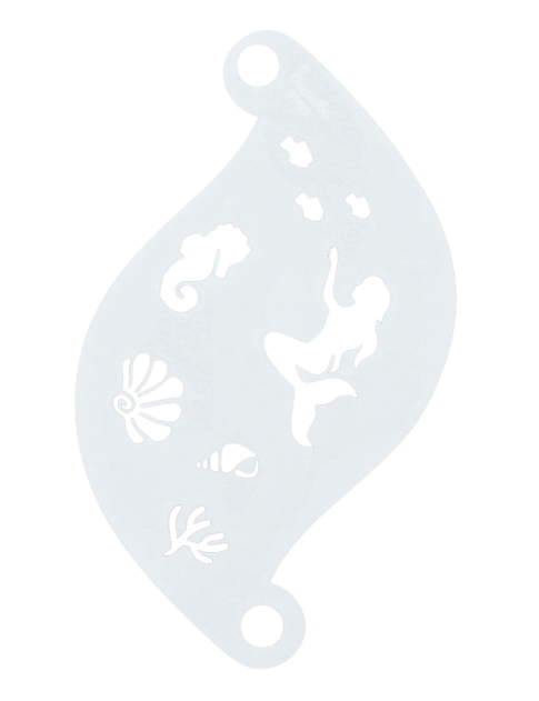 Superstar Facepaint Stencil Mermaid 77078