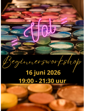 Beginners workshop 16 juni 2026 | 19:00u