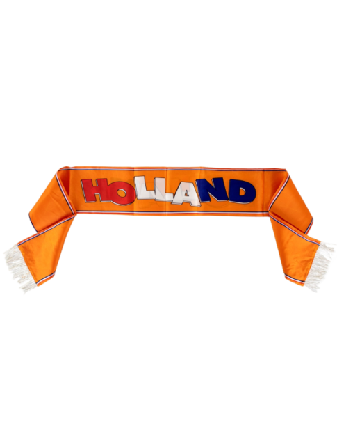 Sjaal oranje Holland 150 x 15 cm