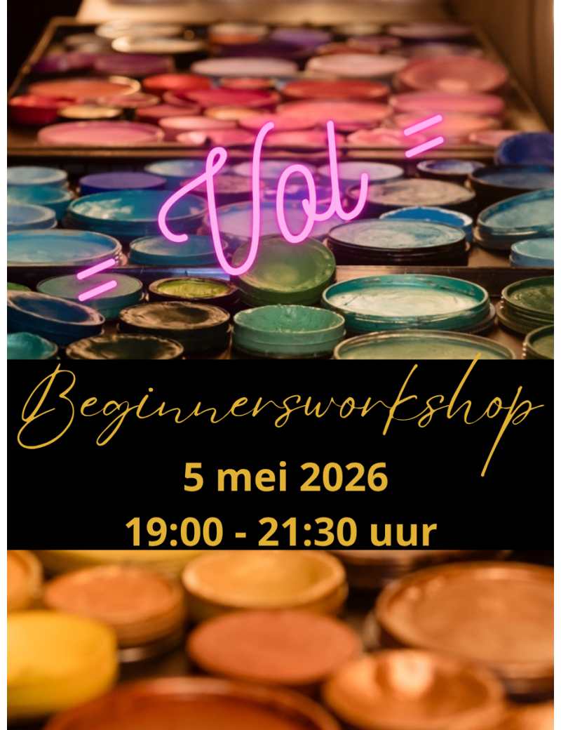 Beginners workshop 5 mei 2026 | 19:00u
