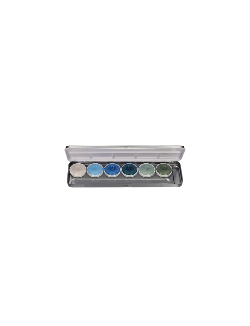Superstar Schmink Palet Blue lagoon 6 Colours