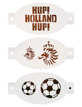 PXP stencil voetbal Hup Holland Hup