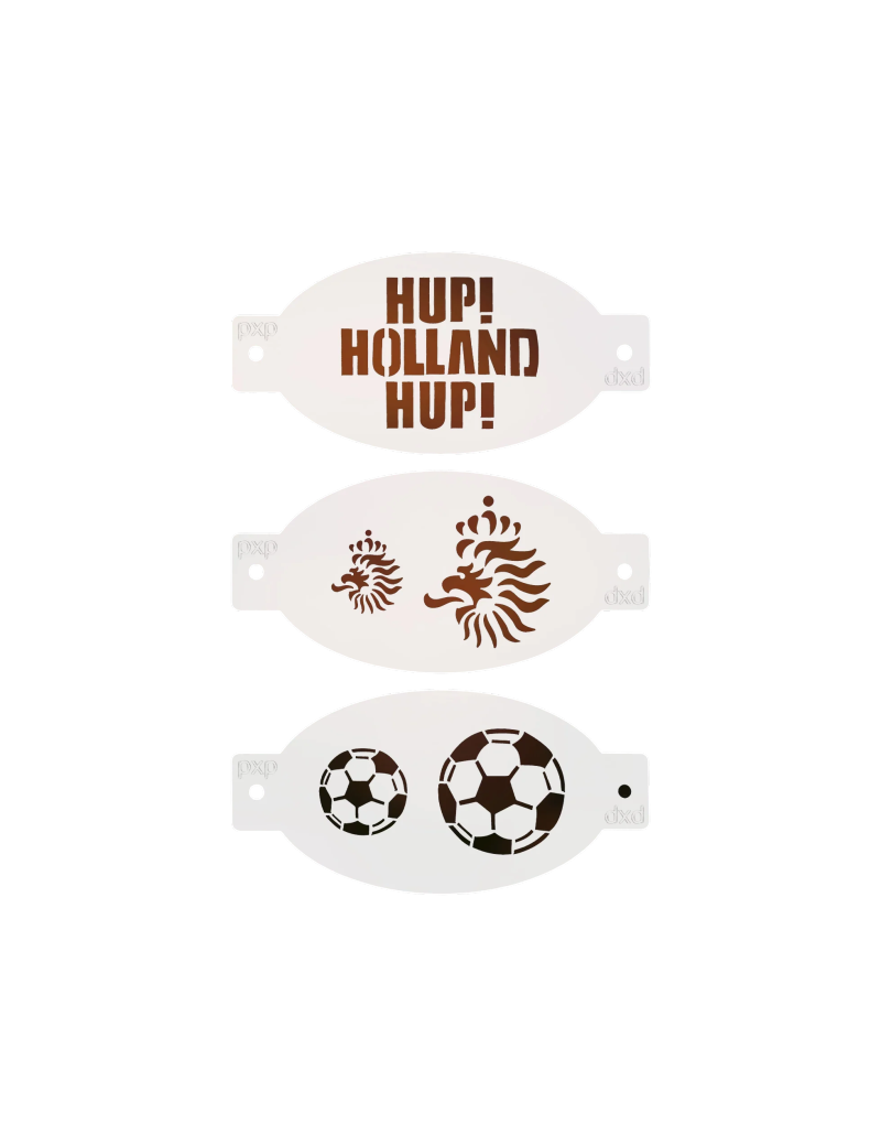 PXP stencil voetbal Hup Holland Hup
