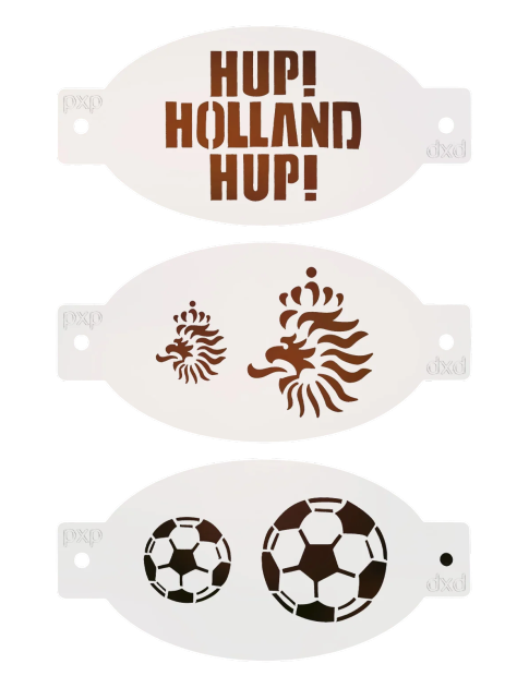 PXP stencil voetbal Hup Holland Hup