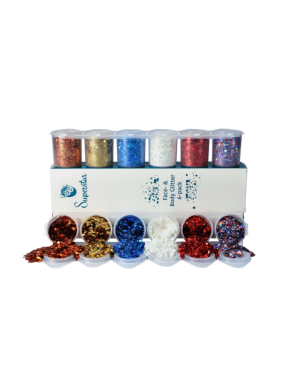 Superstar Celebration Holland Chunky Glitter Mix 6-pack