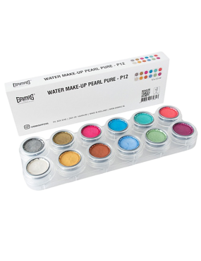 Grimas 12 Water pearl Pure Palette
